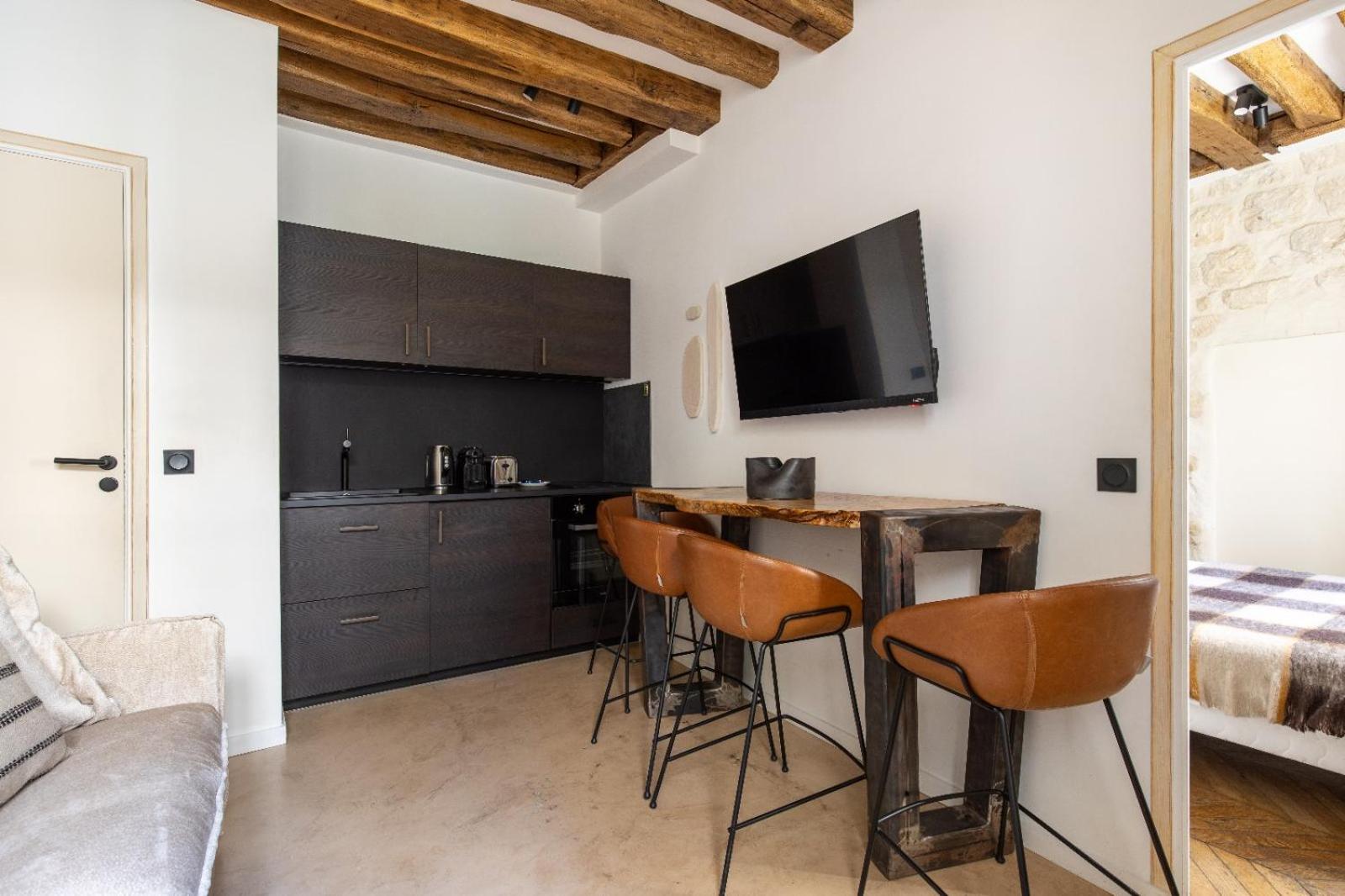 Authentic Apartment - 1Br-4P - Le Marais Paris Ngoại thất bức ảnh